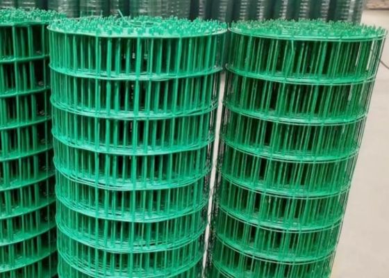 3Fts de groene Pvc Met een laag bedekte Omheining Roll Rustproof van Draadmesh fencing rolls wire garden