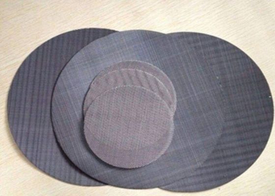 De klantgerichte Zwarte Zure Weerstand van Mesh Plastic Extruder Filter Disc van de Filterdraad