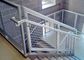 Het vierkante Openingenroestvrije staal galvaniseerde Gelast Mesh For Stair Railings