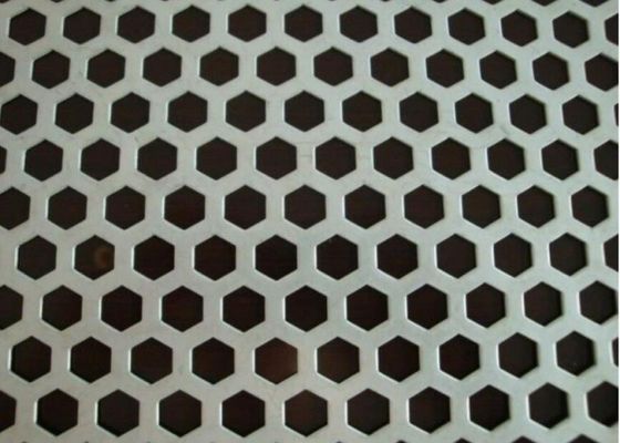 Klantgericht Geslagen Hexagonaal Gat Geperforeerd Blad 1.4mm van het Metaalblad dik