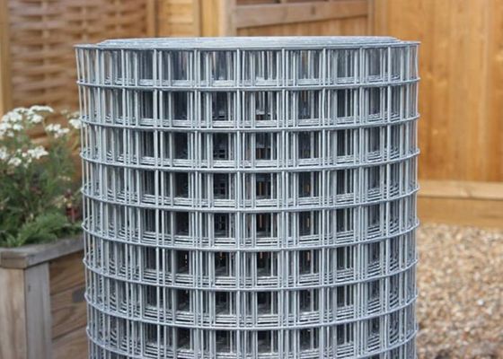 50X50 galvaniseerde Gelaste Draad Mesh Rolls 6 Voet Draadomheining Roll Abrasion Proof