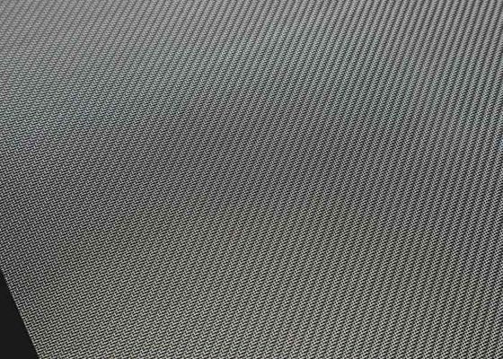 Twented Weave Filter Mesh van roestvrij staal Aantal 2-600 Voor industriële