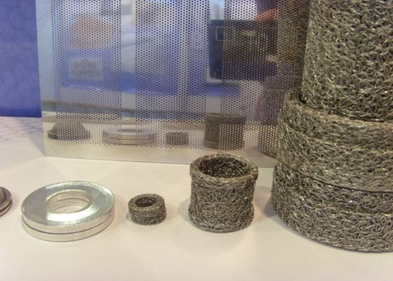 Duurzaam roestvrij staal geweven enkelstreng draadnetbuis voor filtratie