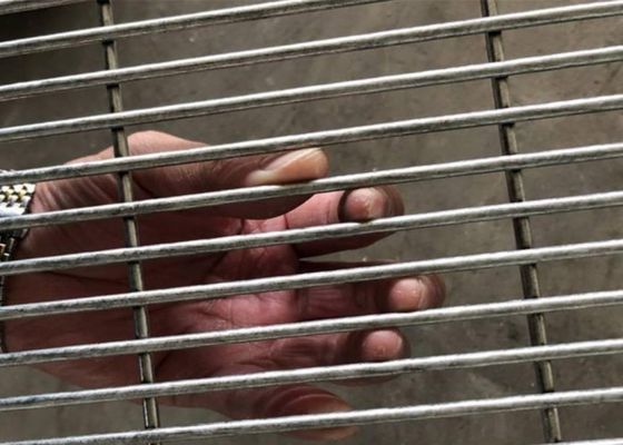 8# 358 Anti beklimmen Draadnetwerk 13x75mm Gat Gegalvaniseerde Las Mesh Sheet Rust Resistance