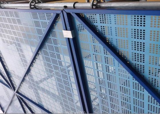 1.2*1.8m het Buitenmuur Geslagen Klimrek van het de Dalingsscherm van het Metaalblad Anti