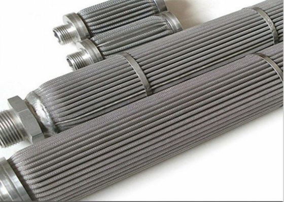 Roestvrij staal Geplooide filter