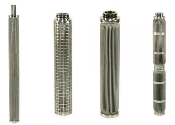 Roestvrij staal Geplooide filter