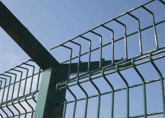 4.0m 5.2m de Plastiek Met een laag bedekte Schermende Comités van Draadmesh panels airport security mesh