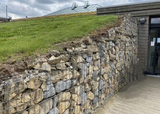 De Comités van ISO45001 Zn-5 Al Galvanized Welded Wire Mesh voor de Behoudende Muur van Gabion