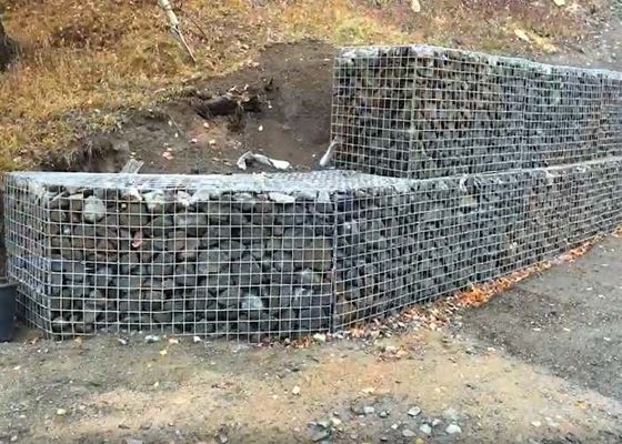 De Comités van ISO45001 Zn-5 Al Galvanized Welded Wire Mesh voor de Behoudende Muur van Gabion