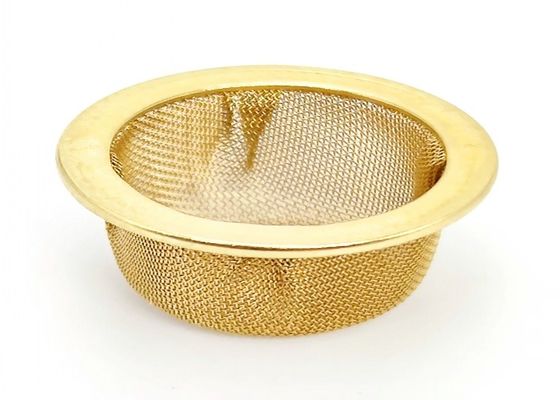 2-2800mesh Koepelvormige Gebogen van Mesh Brass Filter Screen Mesh van de Filterdraad