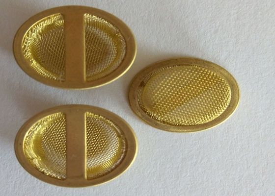 2-2800mesh Koepelvormige Gebogen van Mesh Brass Filter Screen Mesh van de Filterdraad