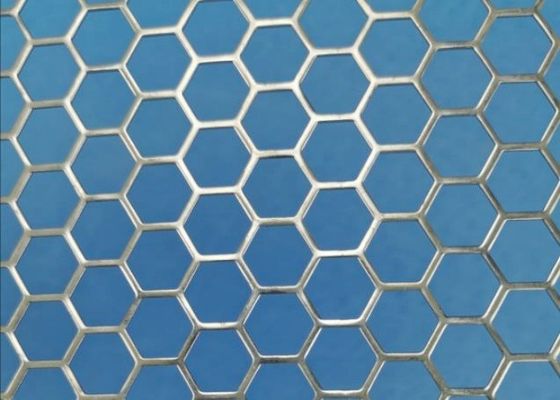 Hoolgrootte 100 mm Hexagonale geperforeerde plaat Efficiënte filtratieseparatie in de industrie