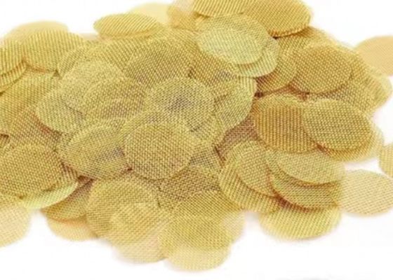 Duurzaam koperen filtergrind met geweven vakmanschap