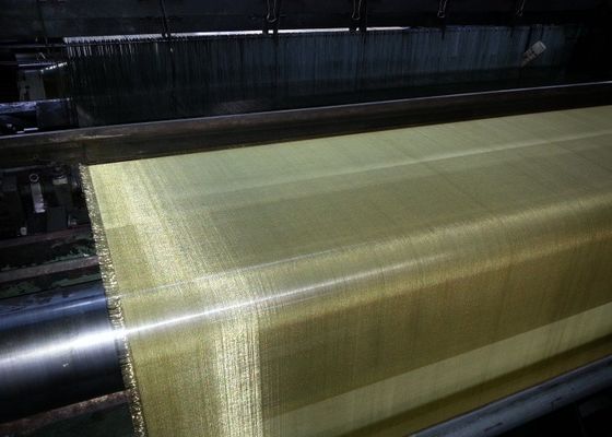 Draaddiameter 0,15-5,5 mm Geweven draadgasharens met koper of andere legeringen