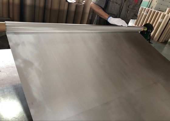 Vierkant geweven draadgordel in rekbaar staal gegalvaniseerd oppervlak plain weefsel voor industrieel filteren.