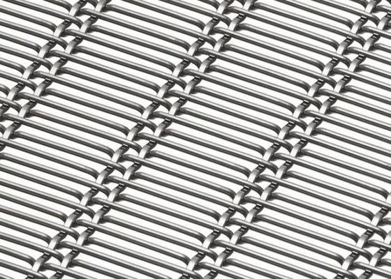 Tensile Steel Woven Wire Mesh Screen Rectangular Mesh Type gegalvaniseerd voor duurzaamheid en levensduur