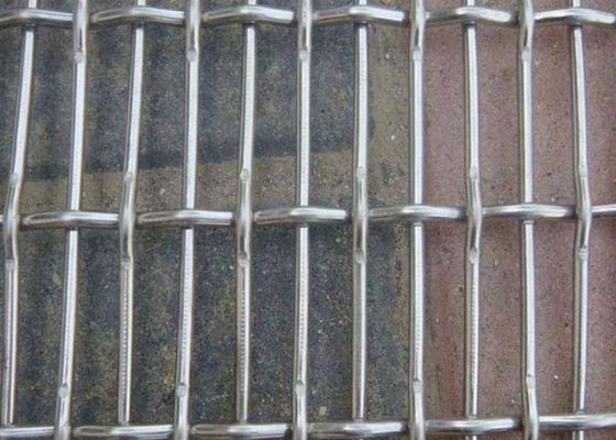 Tensile Steel Woven Wire Mesh Screen Rectangular Mesh Type gegalvaniseerd voor duurzaamheid en levensduur