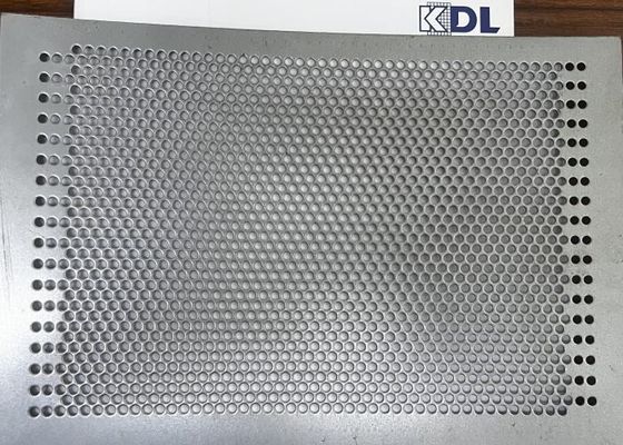 Ronde gaten van roestvrij staal, geperforeerd gaas met PVC-coating