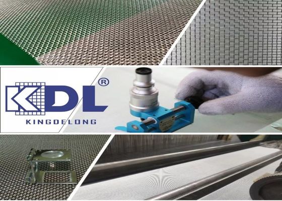 Hoogwaardige SS304 316 roestvrij staal vierkant metaal geweven zeefscherm Filternet