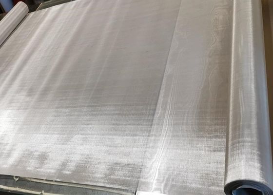 Zeer fijn roestvrijstalen draadnet scherm plain weef type 400 net met verschillende lengtes