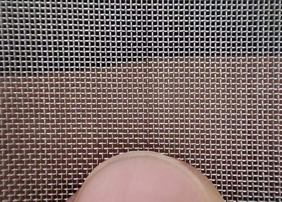 Hoog corrosiebestendig roestvrij staal scherm mesh met maximale breedte van 8 meter