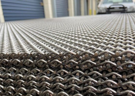 Zwart epoxy-gecoat roestvrijstalen gaas met hoge corrosiebestendigheid voor verschillende toepassingen