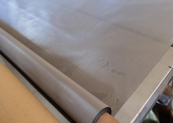 Flexibel roestvrijstalen gaas in rollen met verschillende weeftypen voor industriële filtering