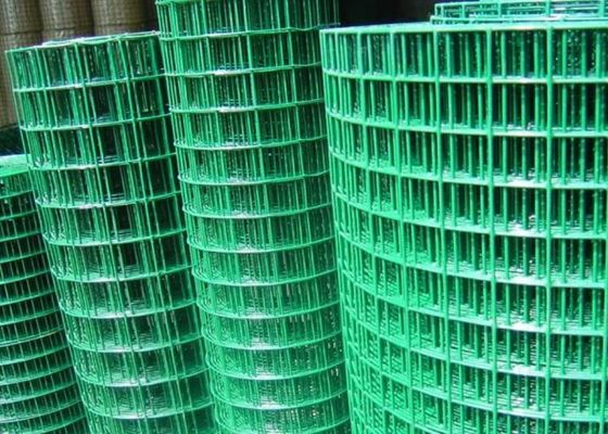 Groen gegalvaniseerd gelast draadnet voor huisbeveiliging en bouw