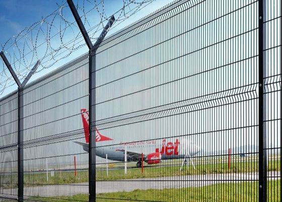 Anti-roest koolstofstaal PVC-gecoat gelast gaas voor veiligheids hek