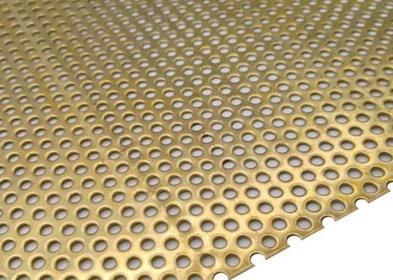 Perforated Metal Mesh met op maat gemaakte gatvormen en oppervlaktebehandelingen