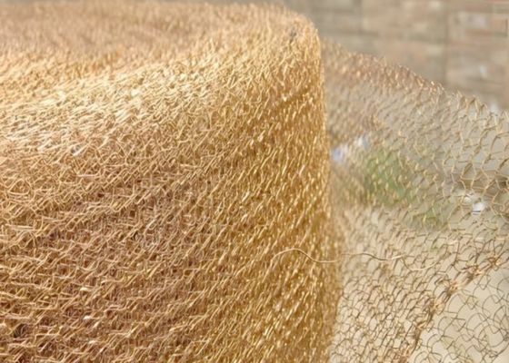 0.08mm Draaddiameter Messing gebreide mesh voor het filteren van brandstof en hydraulische systemen