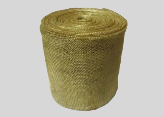 0.08mm Draaddiameter Messing gebreide mesh voor het filteren van brandstof en hydraulische systemen