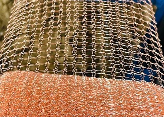 Duurzaam meerdere strengen draad gas vloeibare filter draadmaas / Messing en koper draadmaas buisfiltratie