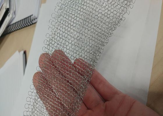 Duurzaam roestvrij staal geweven enkelstreng draadnetbuis voor filtratie