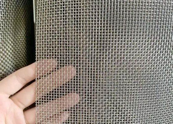 Kleine gaten 316L roestvrijstalen filterscherm voor fijne industriële filtratie