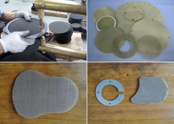 Petroleum Chemical Filtration Filter Mesh van roestvrij staal Verschillende maten en vormen