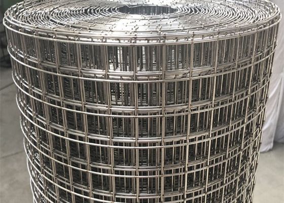Elektrisch gelast draadnet rollen 2,5 mm gegalvaniseerd / SS