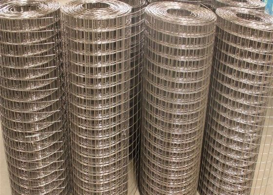 Elektrisch gelast draadnet rollen 2,5 mm gegalvaniseerd / SS