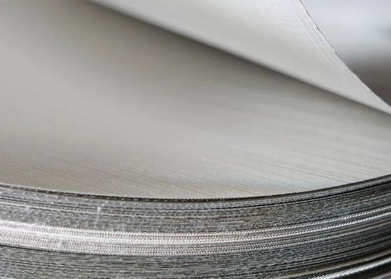 Vierkantfiltergrens met een plain weefsel voor industriële filtratie