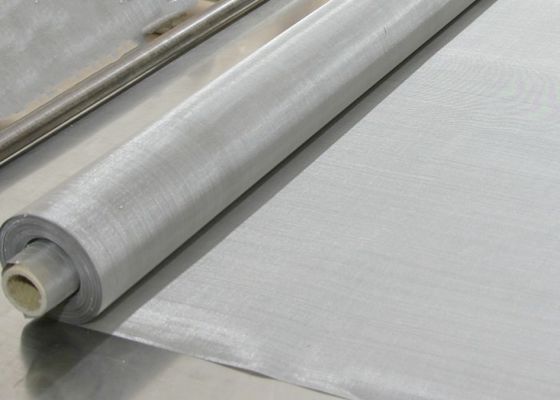 0.03-50.8mm Mesh Size Steel Wire Screen met Raw Edge Treatment