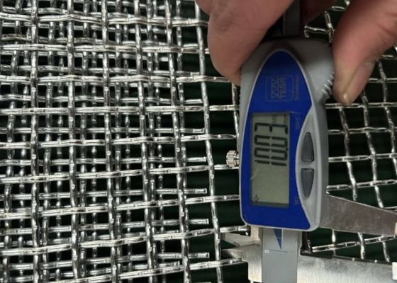 0.03-50.8mm Mesh Size Steel Wire Screen voor een effectieve filterprestatie