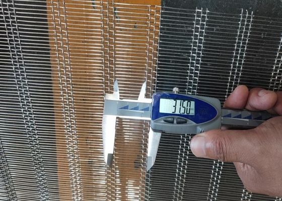 Roestvrijstalen mazen veelzijdig Duurzaam weefdraad mazen van 4 tot 635 Maaslengte 1m-300m