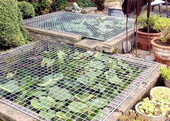 Spotsoldering van roestvrij staal gelast draadnet voor deksels of bescherming