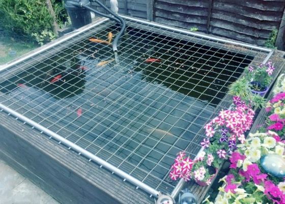 Spotsoldering van roestvrij staal gelast draadnet voor deksels of bescherming