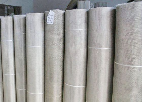 Stainless Steel Plain Weave Woven Wire Mesh Screen Voor Separatie Filtratie