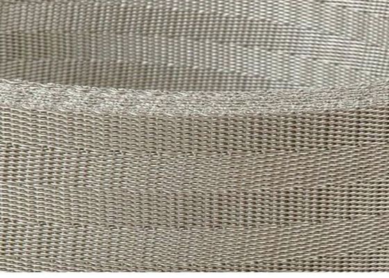 Hoog treksterkte Carbon Steel Woven Wire Mesh voor industrieën Mijnbouw