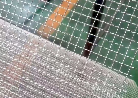 Vlakboven gebogen weefdraadnet met een constructie voor zware werken en corrosiebestendigheid
