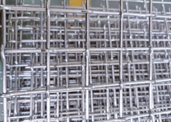 Vlakboven gebogen weefdraadnet met een constructie voor zware werken en corrosiebestendigheid