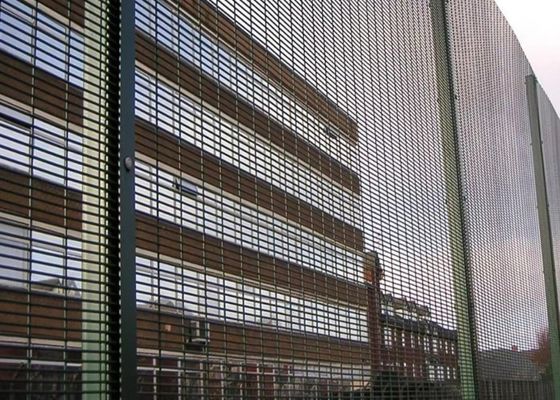 8# 358 Anti beklimmen Draadnetwerk 13x75mm Gat Gegalvaniseerde Las Mesh Sheet Rust Resistance